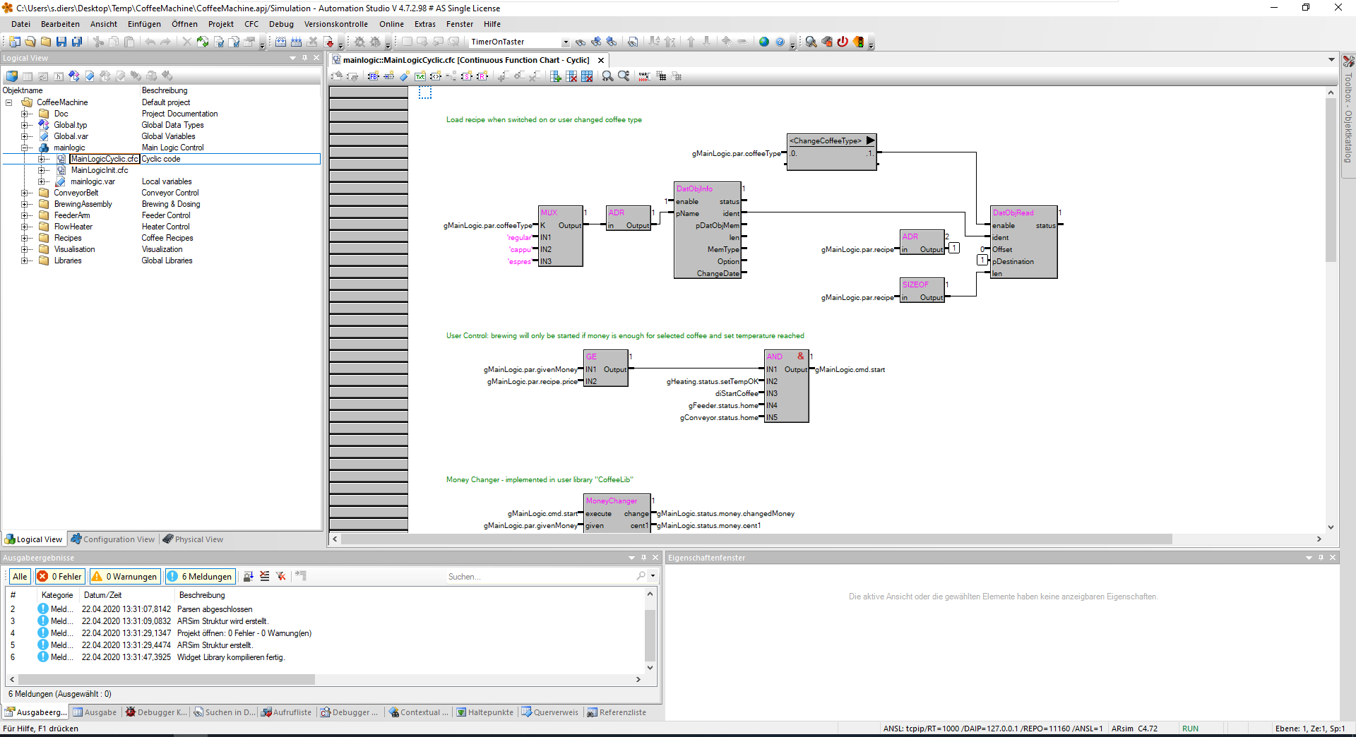 Video 3 Das Erste Projekt Anlegen Im Automation Studio Von B&R ...